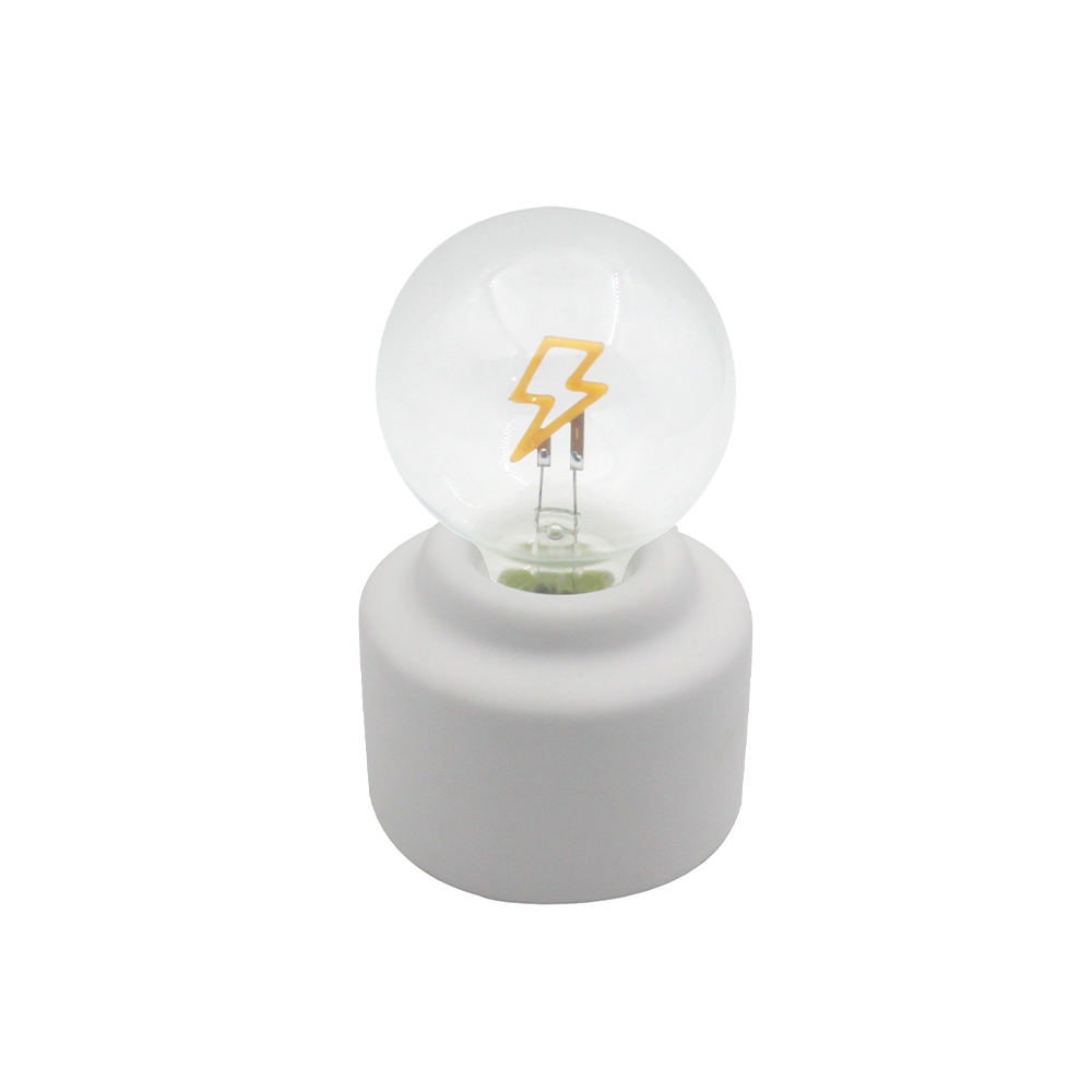 LED cement base flaske mund lys