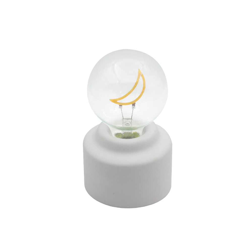 LED cement base flaske mund lys