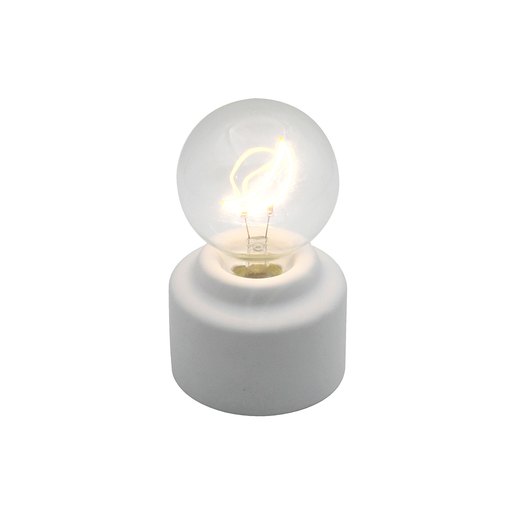 LED cement base flaske mund lys