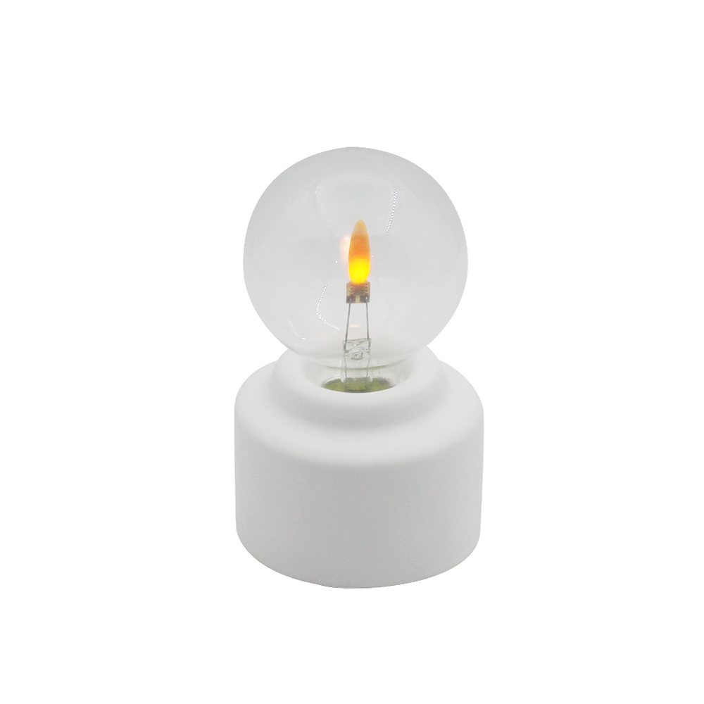 LED cement base flaske mund lys